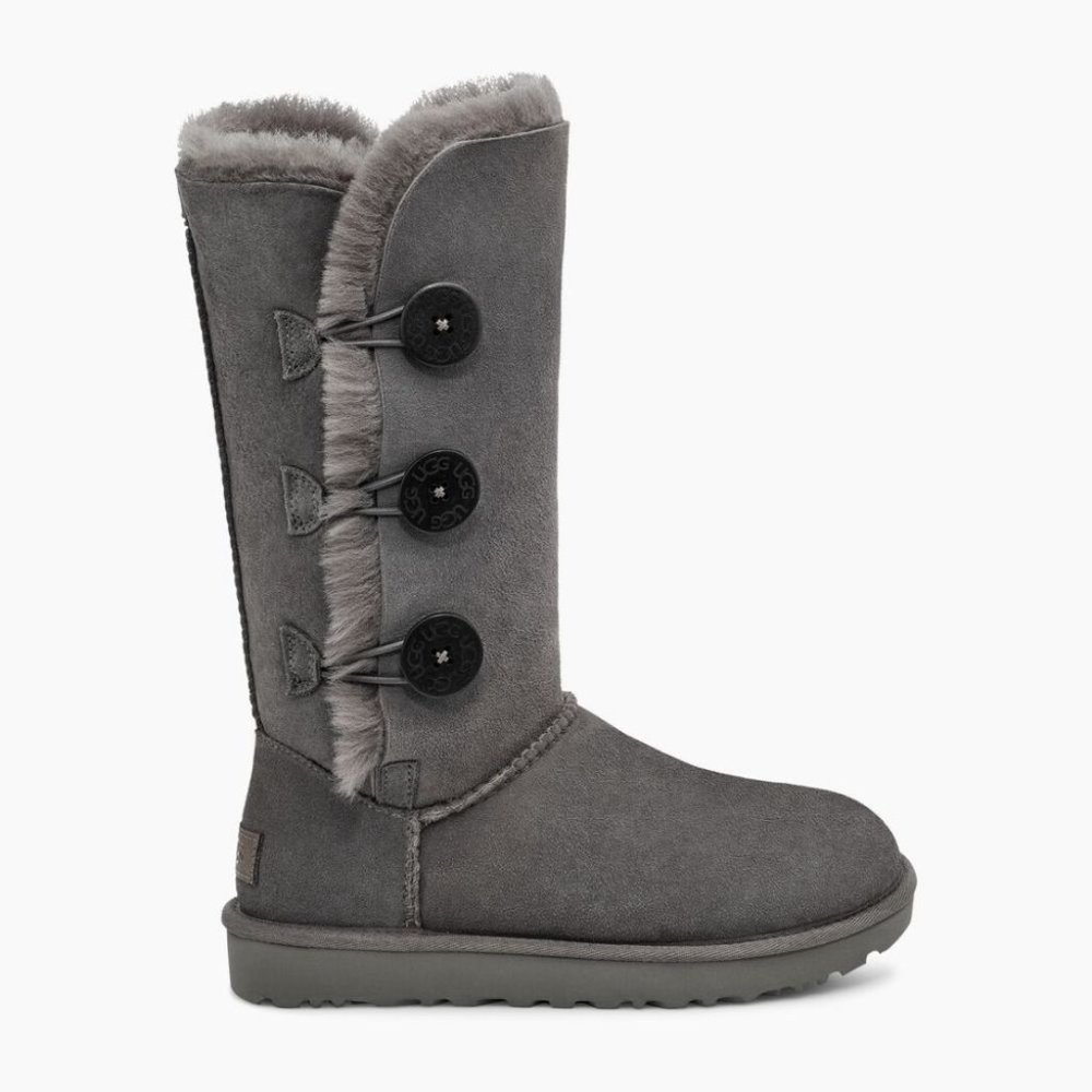 Ugg Bailey Button Triplet Ii Boot - Grey - image 2